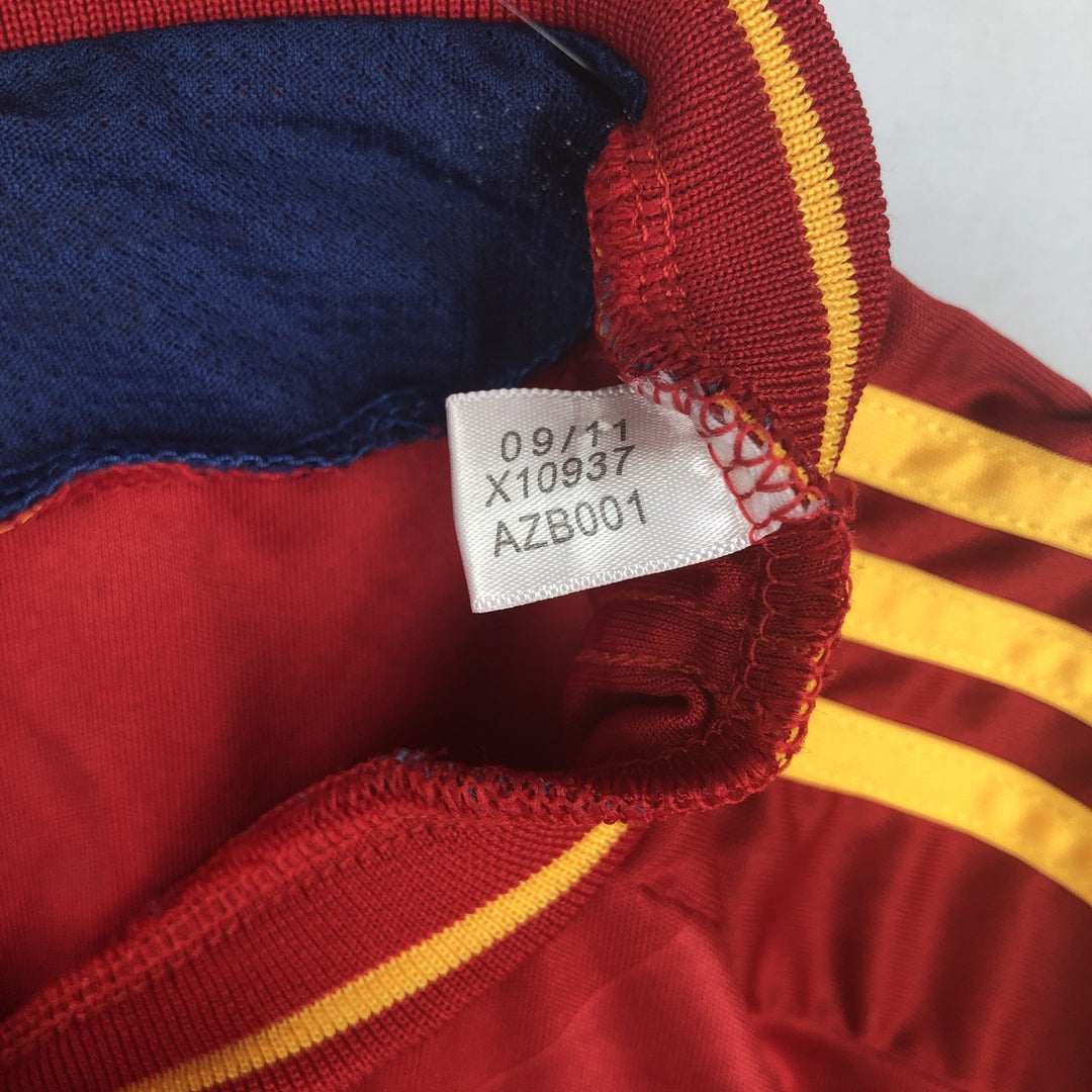 Adidas CLIMA COOL Spain National Team Soccer Jersey Game Shirt (Men's Size M) polyester burgundy type Vintage Second Hand