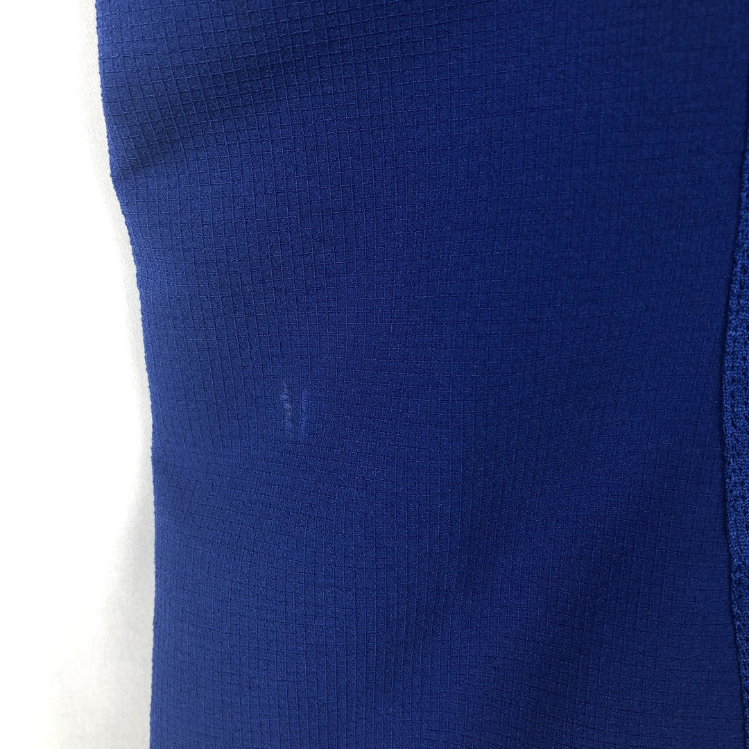 Nike DRI-FIT France National Team High-Neck Ripstop Rugby Game Shirt, Men's Size XL polyester Navy blue Vintage Second Hand