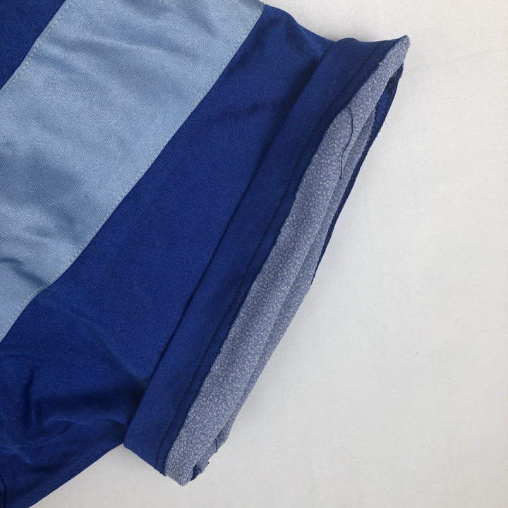 90'S Adidas EQUIPMENT V-neck soccer jersey game shirt, men's size XL equivalent, vintage. others blue type Vintage Second Hand