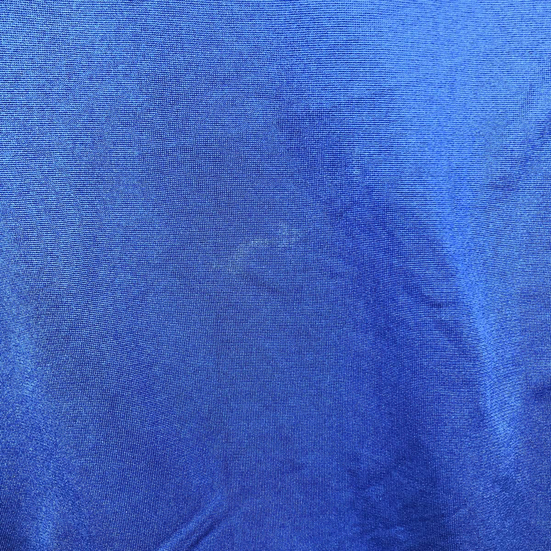 90'S Adidas EQUIPMENT V-neck soccer jersey game shirt, men's size XL equivalent, vintage. others blue type Vintage Second Hand