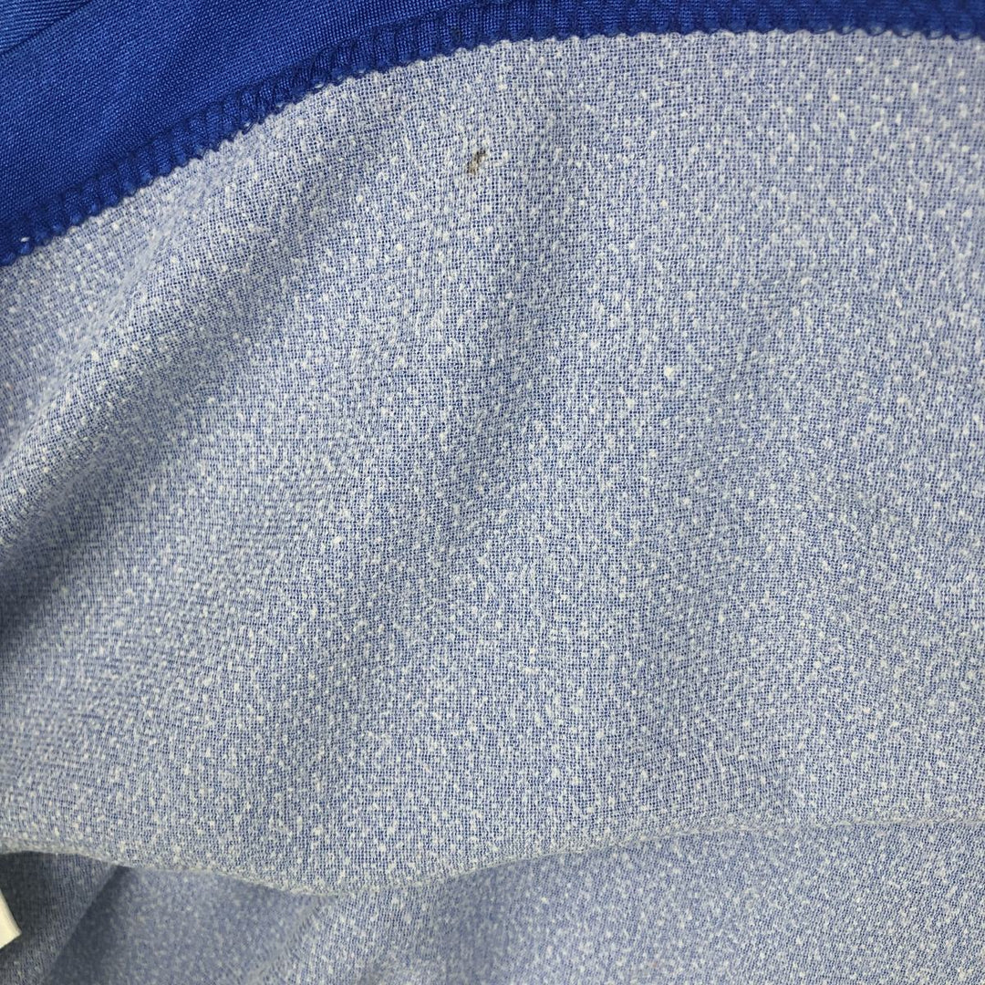 90'S Adidas EQUIPMENT V-neck soccer jersey game shirt, men's size XL equivalent, vintage. others blue type Vintage Second Hand