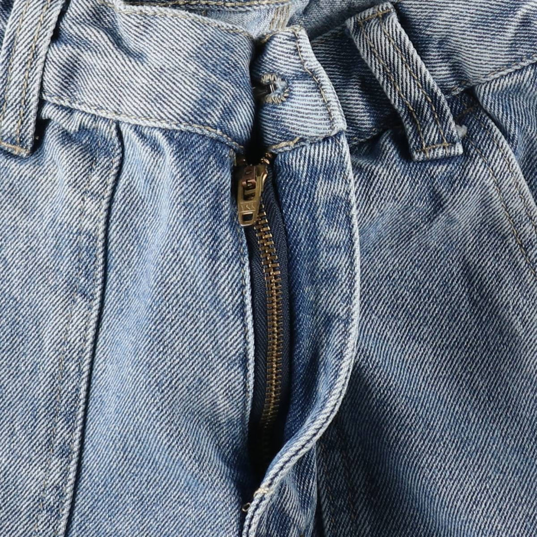 Simple Society Denim Painter Pants, Women's Size L (equivalent to W28) cotton blue type Vintage Second Hand