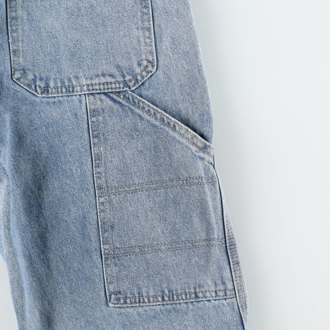 Simple Society Denim Painter Pants, Women's Size L (equivalent to W28) cotton blue type Vintage Second Hand