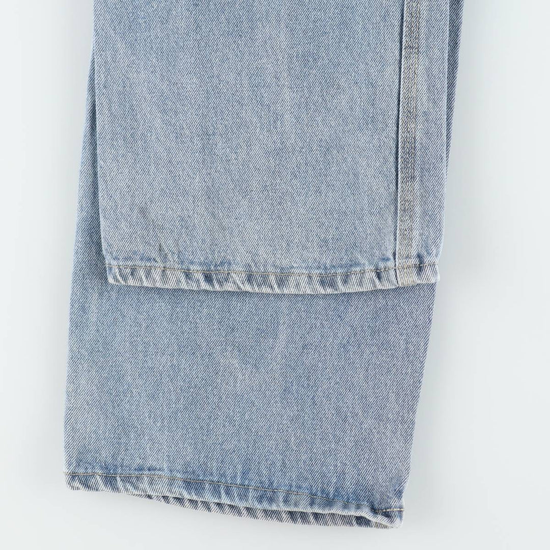 Simple Society Denim Painter Pants, Women's Size L (equivalent to W28) cotton blue type Vintage Second Hand