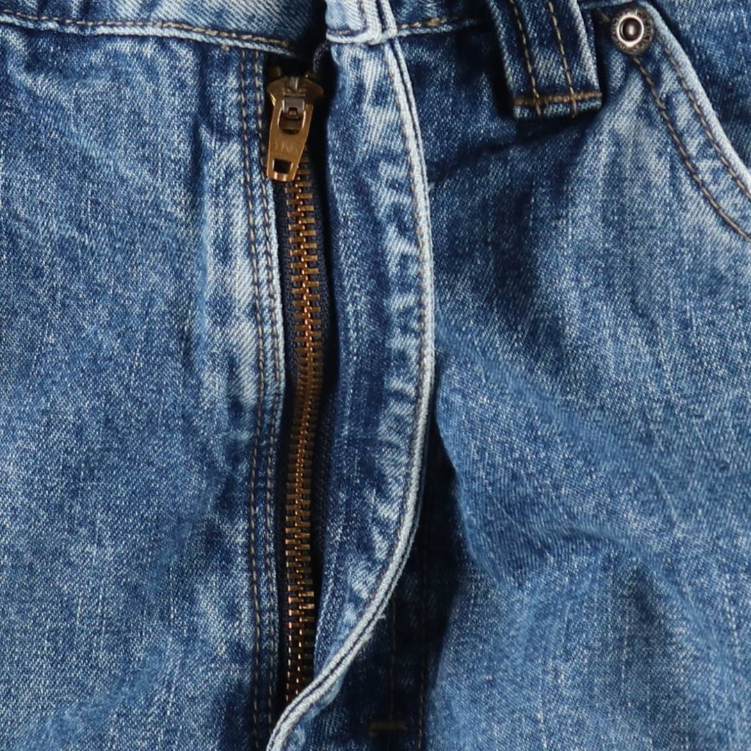 Wrangler ATG Denim Painter Pants, Women's Size L (equivalent to W30) cotton blue type Vintage Second Hand
