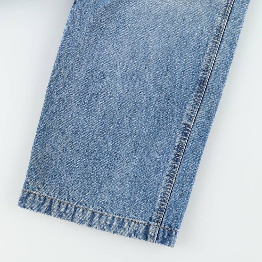 Wrangler ATG Denim Painter Pants, Women's Size L (equivalent to W30) cotton blue type Vintage Second Hand
