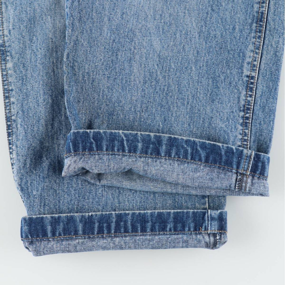 Wrangler ATG Denim Painter Pants, Women's Size L (equivalent to W30) cotton blue type Vintage Second Hand
