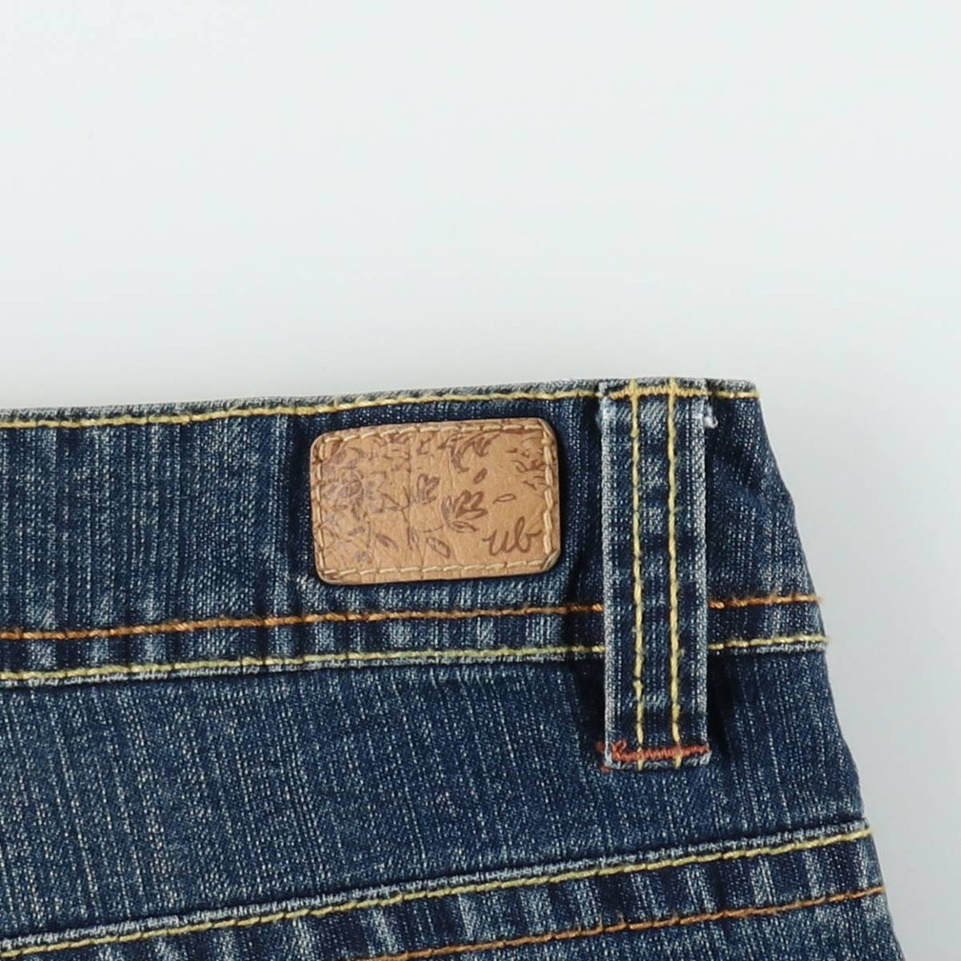 UNIONBAY Flare Cut Denim Pants, Women's Size L (equivalent to W29) cotton blue type Vintage Second Hand