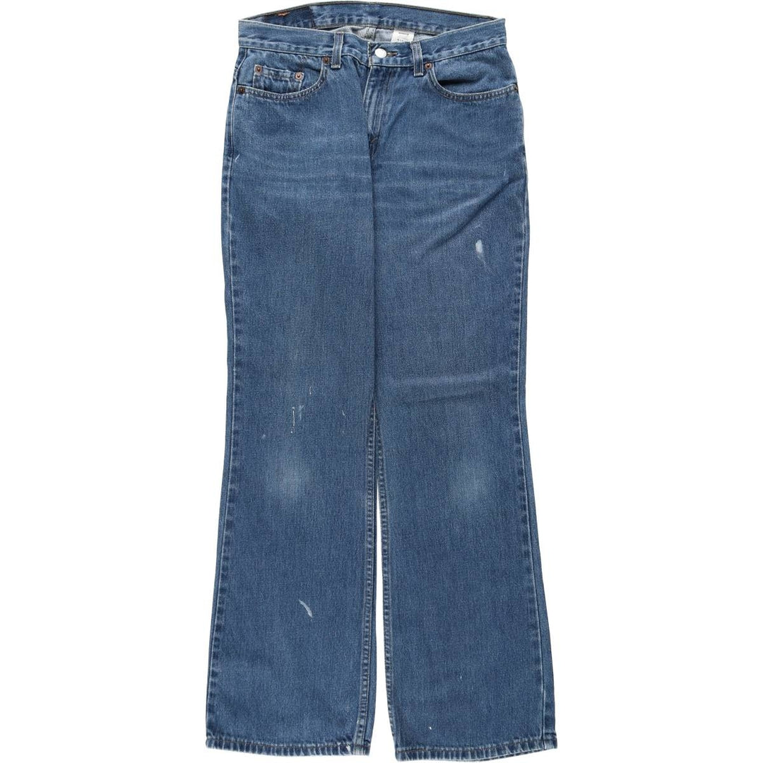 2000'S Levi's 515 Bootcut Loose Fit Bootcut Denim Pants, Made in USA, Women's XL (equivalent to W31) cotton blue type Vintage Second Hand