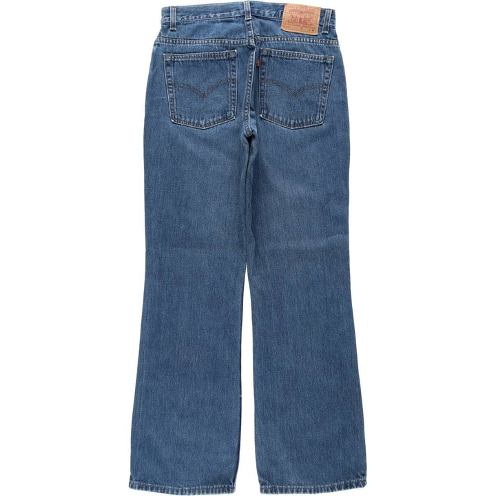 2000'S Levi's 515 Bootcut Loose Fit Bootcut Denim Pants, Made in USA, Women's XL (equivalent to W31) cotton blue type Vintage Second Hand