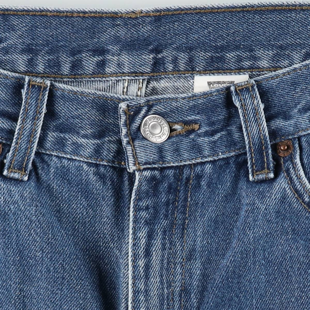 2000'S Levi's 515 Bootcut Loose Fit Bootcut Denim Pants, Made in USA, Women's XL (equivalent to W31) cotton blue type Vintage Second Hand