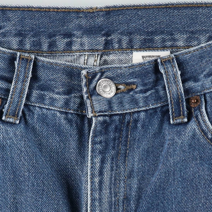 2000'S Levi's 515 Bootcut Loose Fit Bootcut Denim Pants, Made in USA, Women's XL (equivalent to W31) cotton blue type Vintage Second Hand