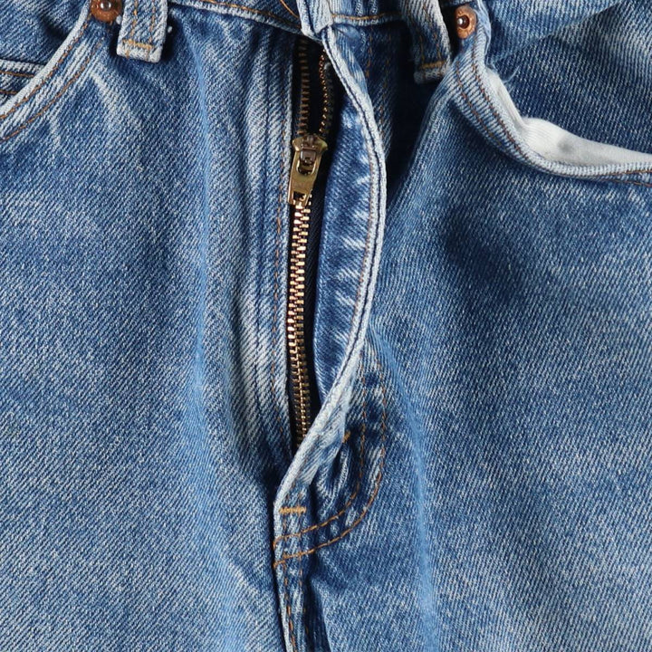 ~90'S Levi's 20517-0217 Orange Tab Bootcut Denim Pants, Made in USA, Women's Size L (equivalent to W30), Vintage unclear blue type Vintage Second Hand