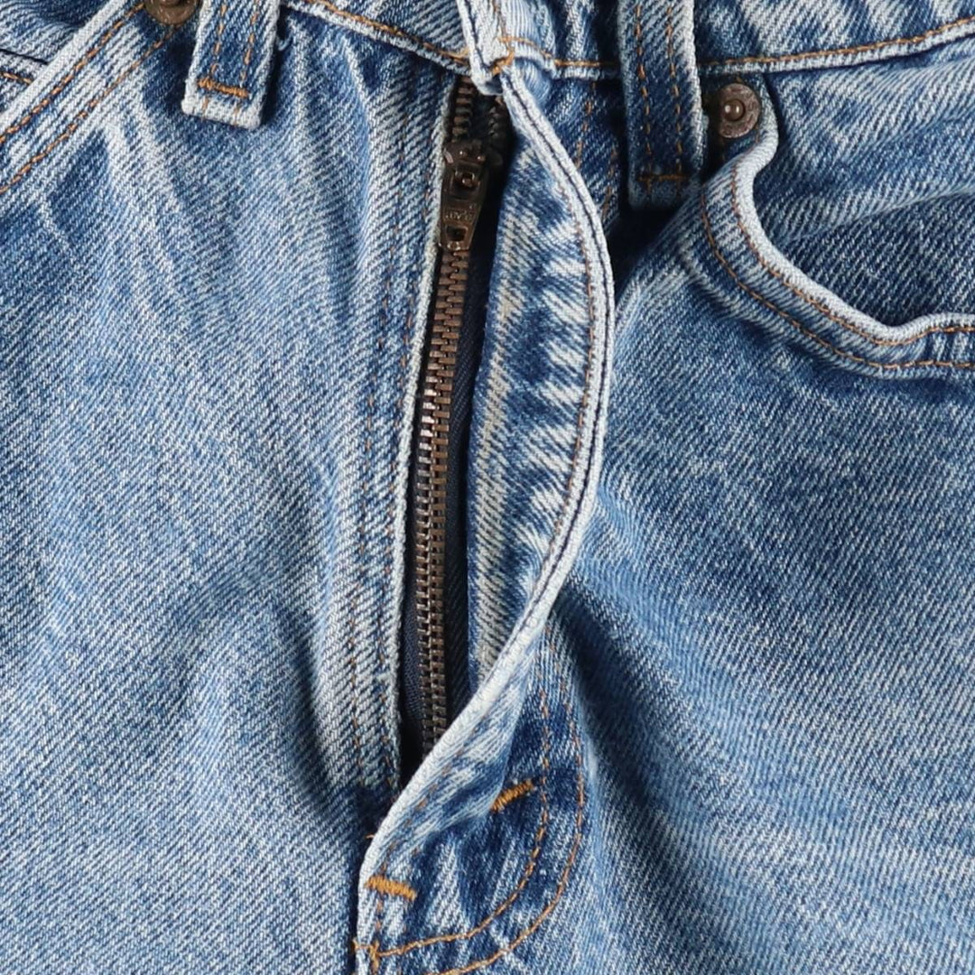 1990'S Levi's 20517-0217 Orange Tab Bootcut Denim Pants, Made in USA, Women's Size L (equivalent to W28), Vintage. cotton blue type Vintage Second Hand