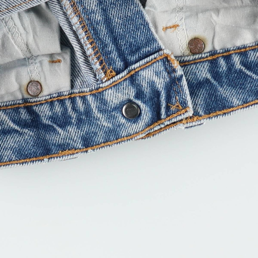 1990'S Levi's 20517-0217 Orange Tab Bootcut Denim Pants, Made in USA, Women's Size L (equivalent to W28), Vintage. cotton blue type Vintage Second Hand