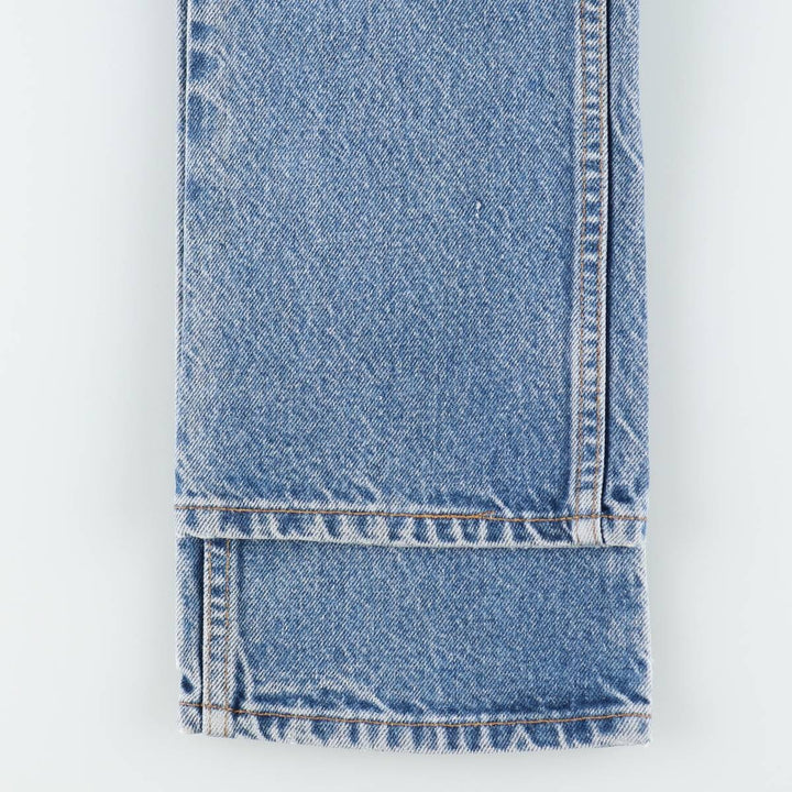 1990'S Levi's 20517-0217 Orange Tab Bootcut Denim Pants, Made in USA, Women's Size L (equivalent to W28), Vintage. cotton blue type Vintage Second Hand