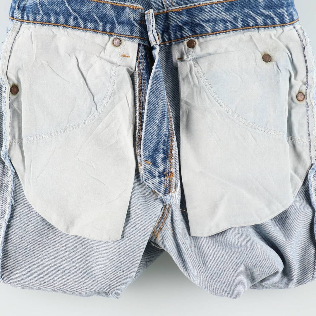 1990'S Levi's 20517-0217 Orange Tab Bootcut Denim Pants, Made in USA, Women's Size L (equivalent to W28), Vintage. cotton blue type Vintage Second Hand