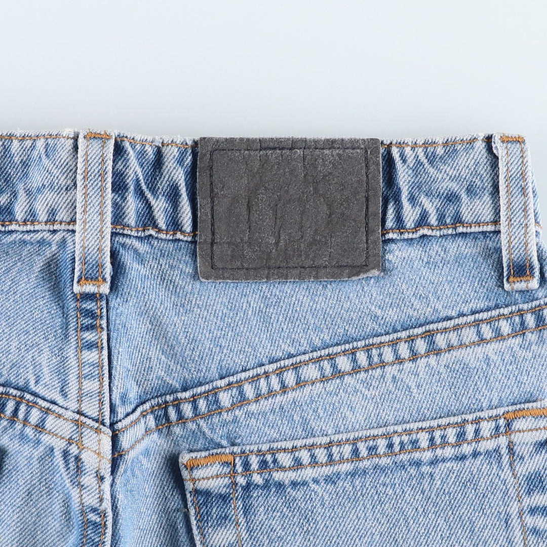 90'S Levi's Silver Tab Loose Tapered Denim Pants, Made in USA, Women's Size L (W28 equivalent), Vintage cotton blue type Vintage Second Hand