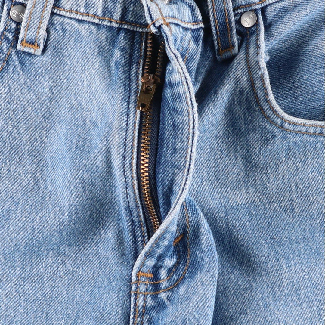 90'S Levi's Silver Tab Loose Tapered Denim Pants, Made in USA, Women's Size L (W28 equivalent), Vintage cotton blue type Vintage Second Hand