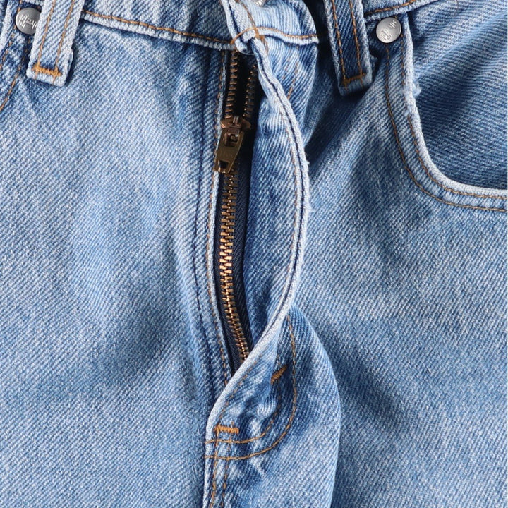 90'S Levi's Silver Tab Loose Tapered Denim Pants, Made in USA, Women's Size L (W28 equivalent), Vintage cotton blue type Vintage Second Hand