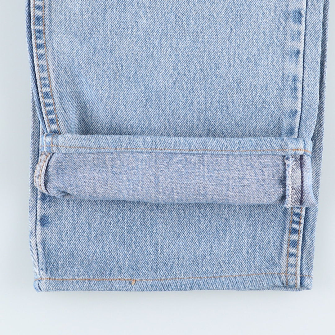 90'S Levi's Silver Tab Loose Tapered Denim Pants, Made in USA, Women's Size L (W28 equivalent), Vintage cotton blue type Vintage Second Hand