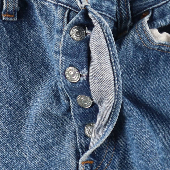 1980'S Levi's 26501-0118 Straight Denim Pants, Women's Size M (W26 equivalent), Vintage unclear blue type Vintage Second Hand