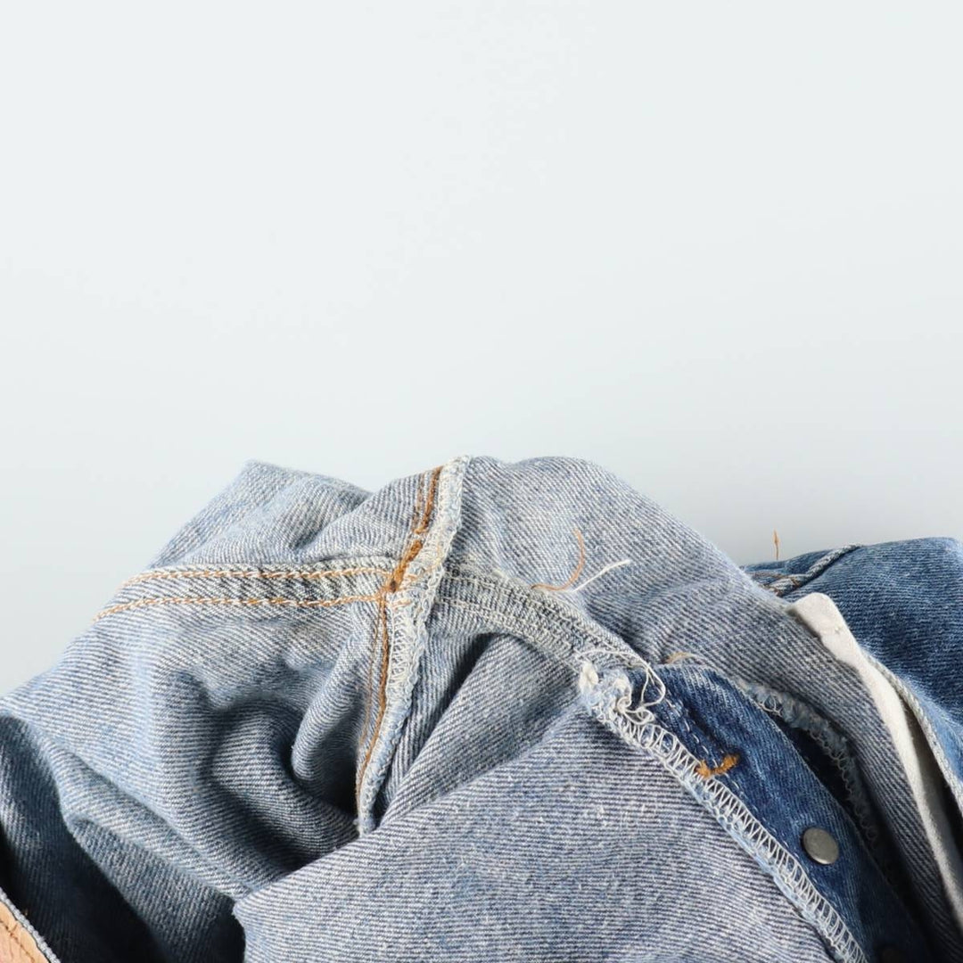 1980'S Levi's 26501-0118 Straight Denim Pants, Women's Size M (W26 equivalent), Vintage unclear blue type Vintage Second Hand