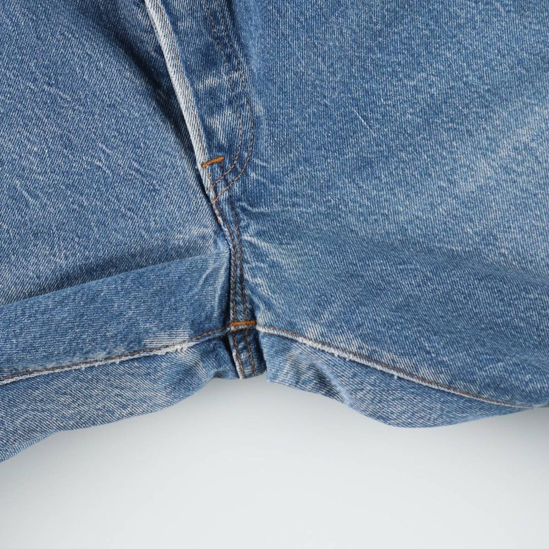 1980'S Levi's 26501-0118 Straight Denim Pants, Women's Size M (W26 equivalent), Vintage unclear blue type Vintage Second Hand