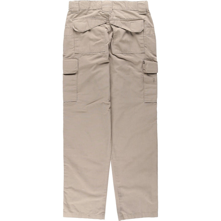 TRU-SPEC Ripstop Military Cargo Pants, Women's XL (equivalent to W32) polyester Khaki type beige Vintage Second Hand