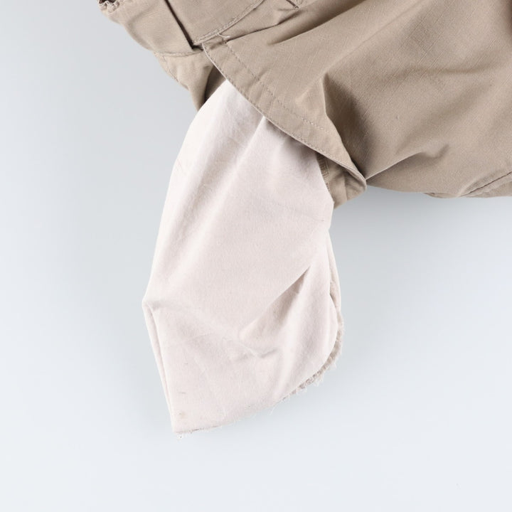 TRU-SPEC Ripstop Military Cargo Pants, Women's XL (equivalent to W32) polyester Khaki type beige Vintage Second Hand