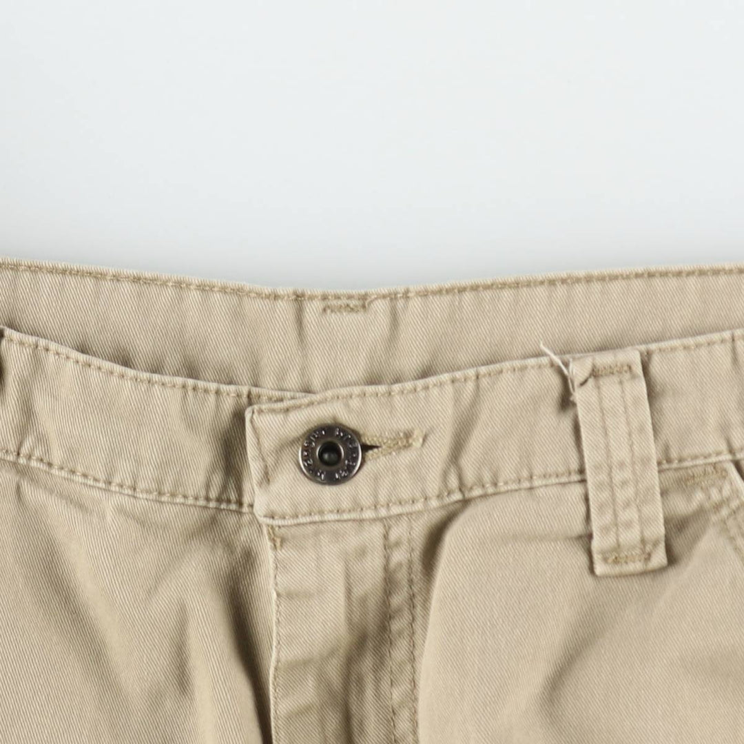 Wrangler Military Cargo Pants Combat Pants Women's L (equivalent to W30) cotton Beige type Vintage Second Hand