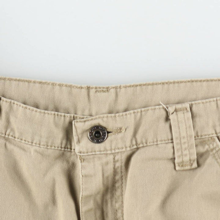 Wrangler Military Cargo Pants Combat Pants Women's L (equivalent to W30) cotton Beige type Vintage Second Hand