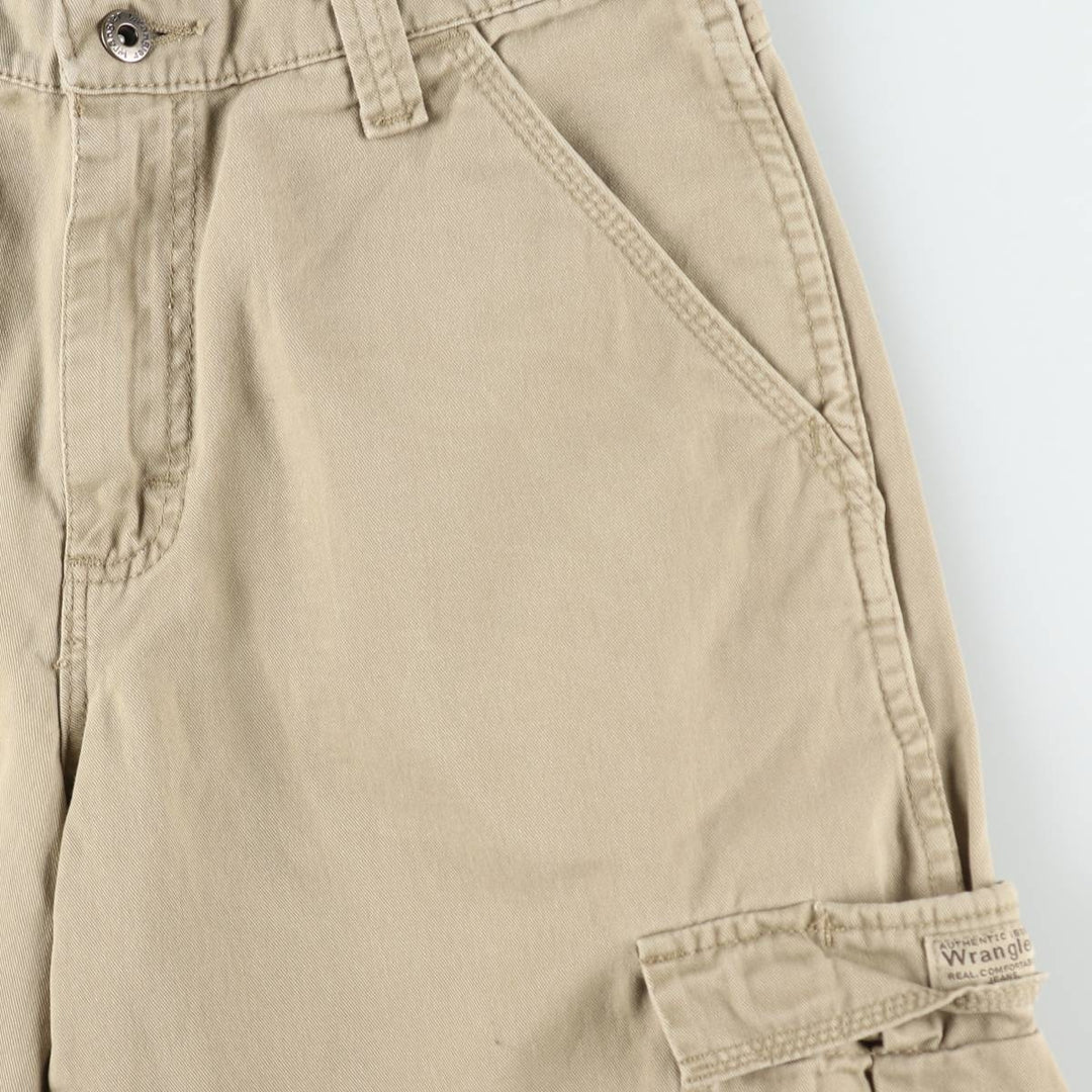 Wrangler Military Cargo Pants Combat Pants Women's L (equivalent to W30) cotton Beige type Vintage Second Hand