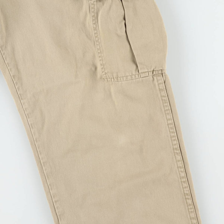 Wrangler Military Cargo Pants Combat Pants Women's L (equivalent to W30) cotton Beige type Vintage Second Hand
