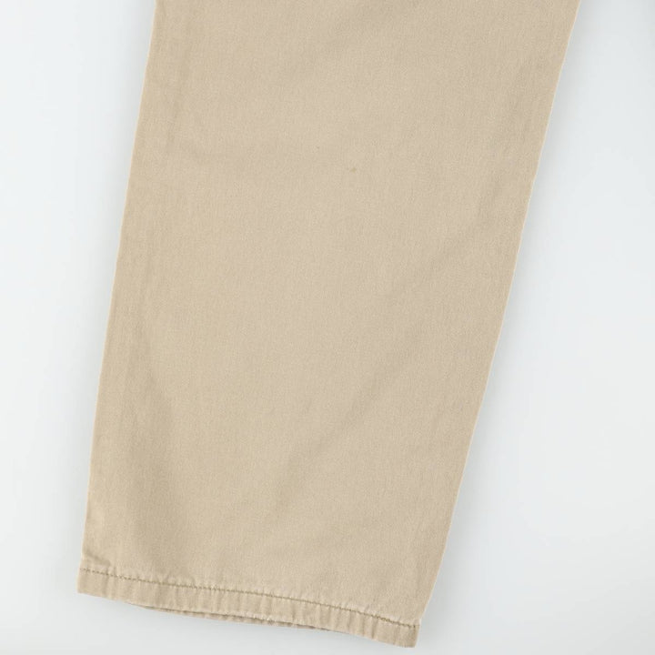 Wrangler Military Cargo Pants Combat Pants Women's L (equivalent to W30) cotton Beige type Vintage Second Hand