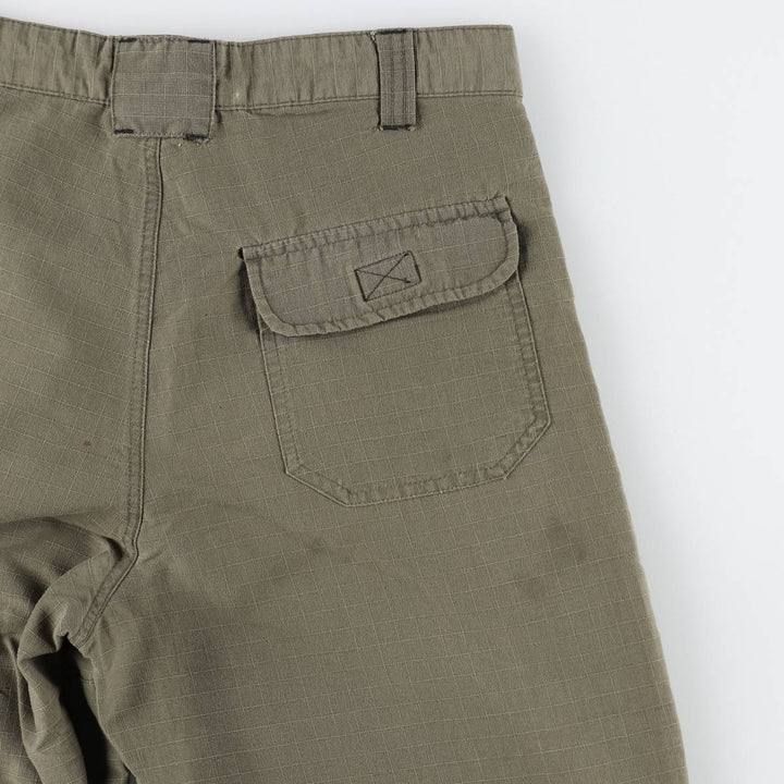 UTILITY 2WAY Ripstop Climbing Pants, Women's Size L (equivalent to W29) Nylon Khaki type Vintage Second Hand