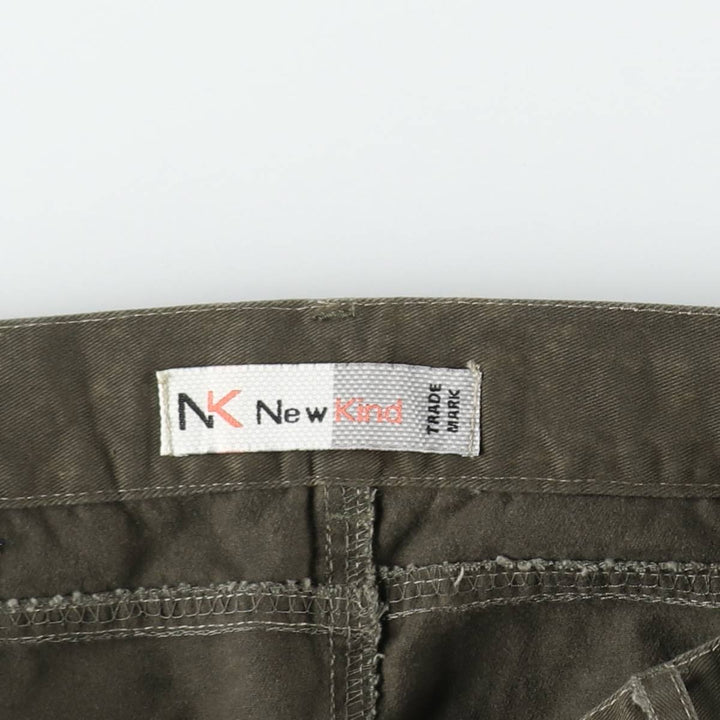 New Kind Chino Pants, Women's Size L (approx.) unclear Khaki type Vintage Second Hand