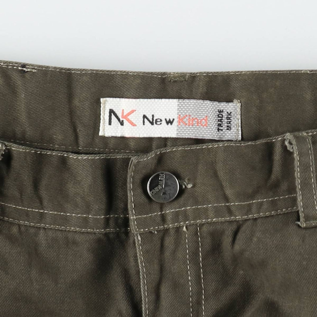 New Kind Chino Pants, Women's Size L (approx.) unclear Khaki type Vintage Second Hand