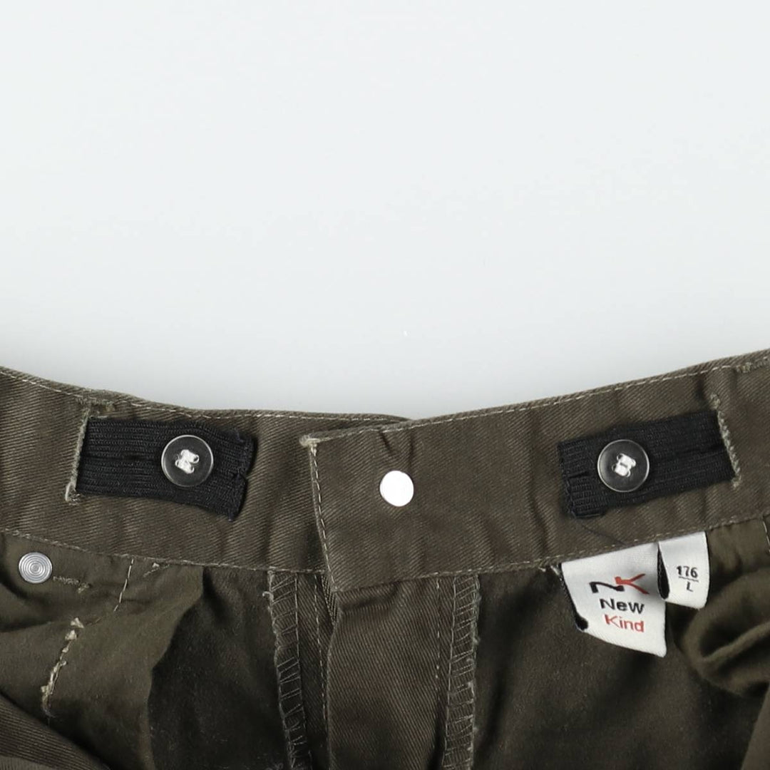 New Kind Chino Pants, Women's Size L (approx.) unclear Khaki type Vintage Second Hand