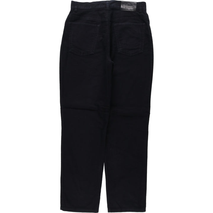 Ralph Lauren LAUREN JEANS CO. Cotton Pants, Women's Size L (equivalent to W30) cotton black type Vintage Second Hand