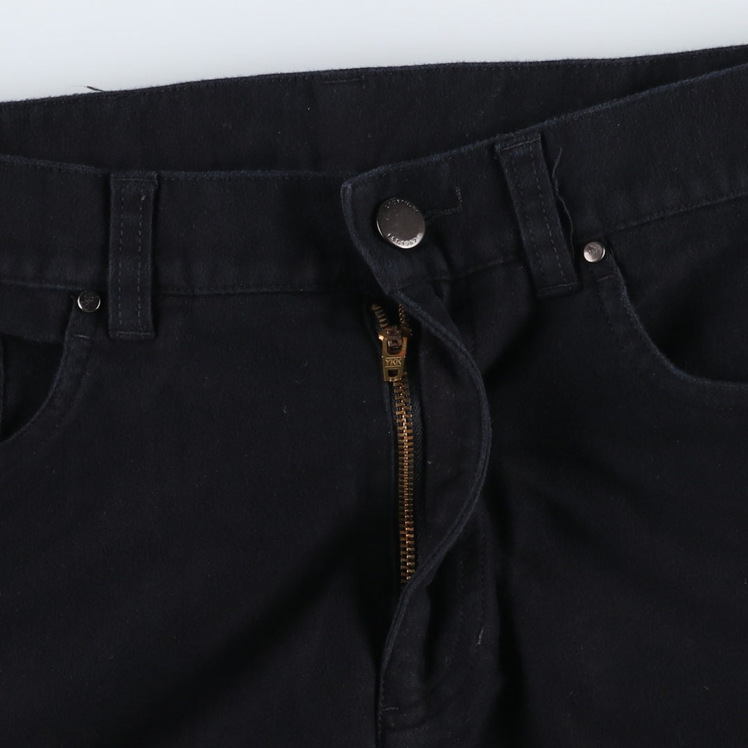 Ralph Lauren LAUREN JEANS CO. Cotton Pants, Women's Size L (equivalent to W30) cotton black type Vintage Second Hand