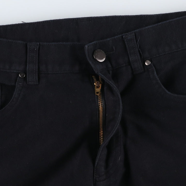 Ralph Lauren LAUREN JEANS CO. Cotton Pants, Women's Size L (equivalent to W30) cotton black type Vintage Second Hand