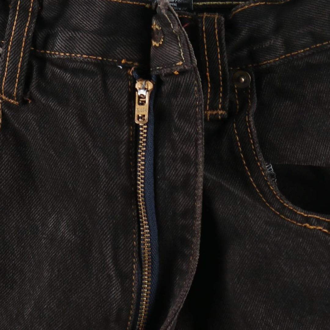 TAGRAG Denim Shorts, Made in USA, Women's Size L (W28 equivalent) cotton black type Vintage Second Hand