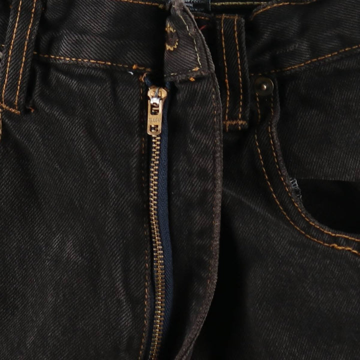 TAGRAG Denim Shorts, Made in USA, Women's Size L (W28 equivalent) cotton black type Vintage Second Hand