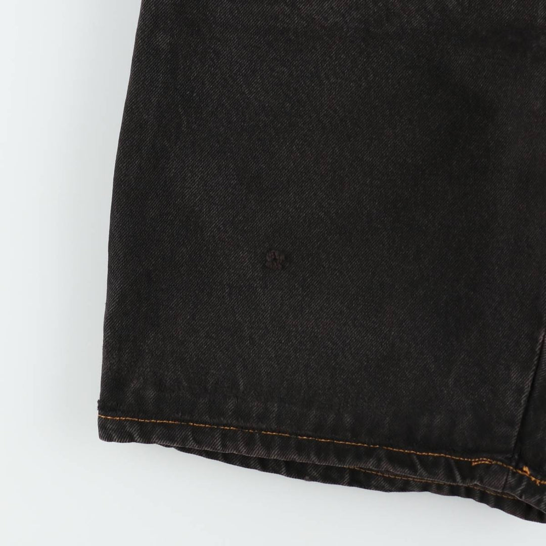 TAGRAG Denim Shorts, Made in USA, Women's Size L (W28 equivalent) cotton black type Vintage Second Hand