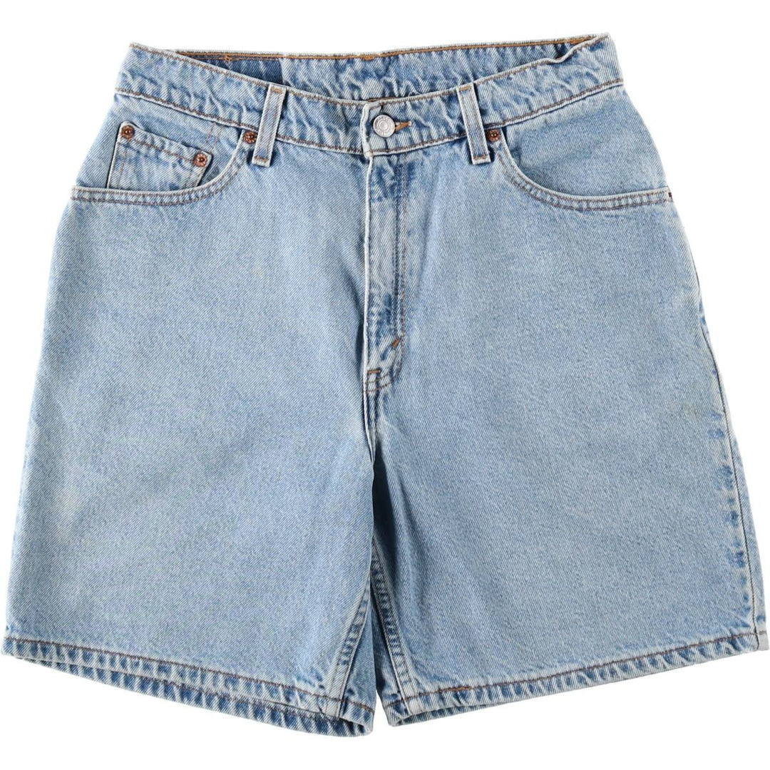 1990'S Levi's 36951-0703 Denim Shorts, Women's Size L (equivalent to W29), Vintage cotton Blue type light blue Vintage Second Hand