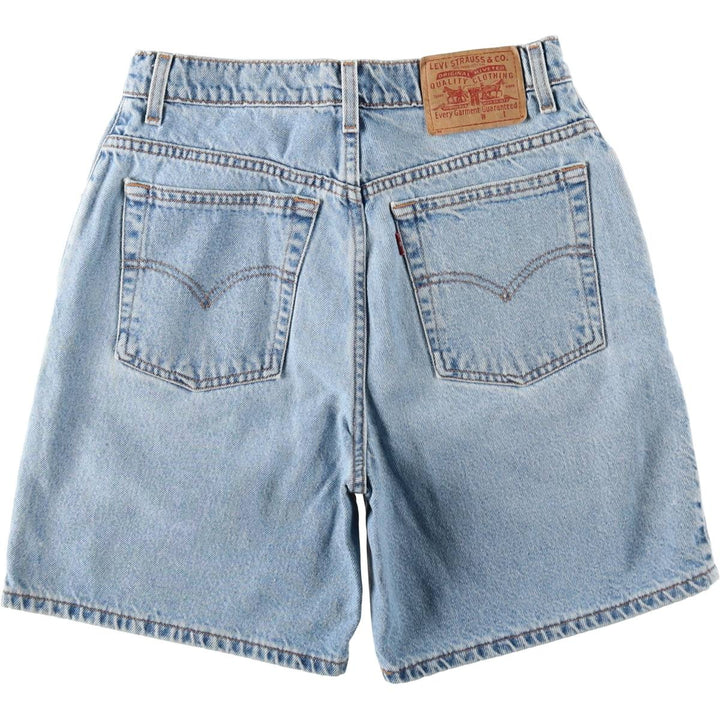 1990'S Levi's 36951-0703 Denim Shorts, Women's Size L (equivalent to W29), Vintage cotton Blue type light blue Vintage Second Hand