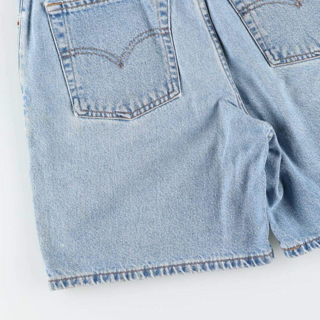 1990'S Levi's 36951-0703 Denim Shorts, Women's Size L (equivalent to W29), Vintage cotton Blue type light blue Vintage Second Hand