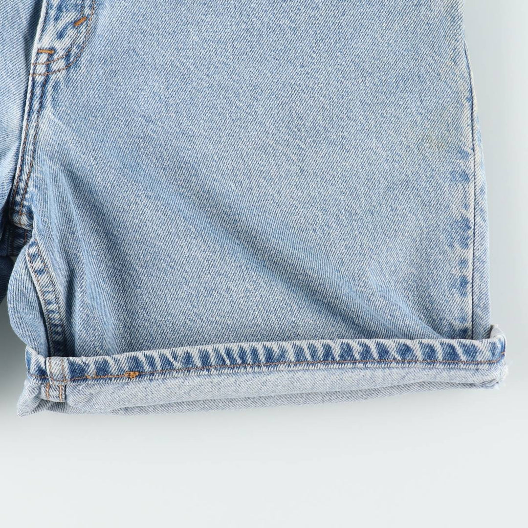 1990'S Levi's 36951-0703 Denim Shorts, Women's Size L (equivalent to W29), Vintage cotton Blue type light blue Vintage Second Hand