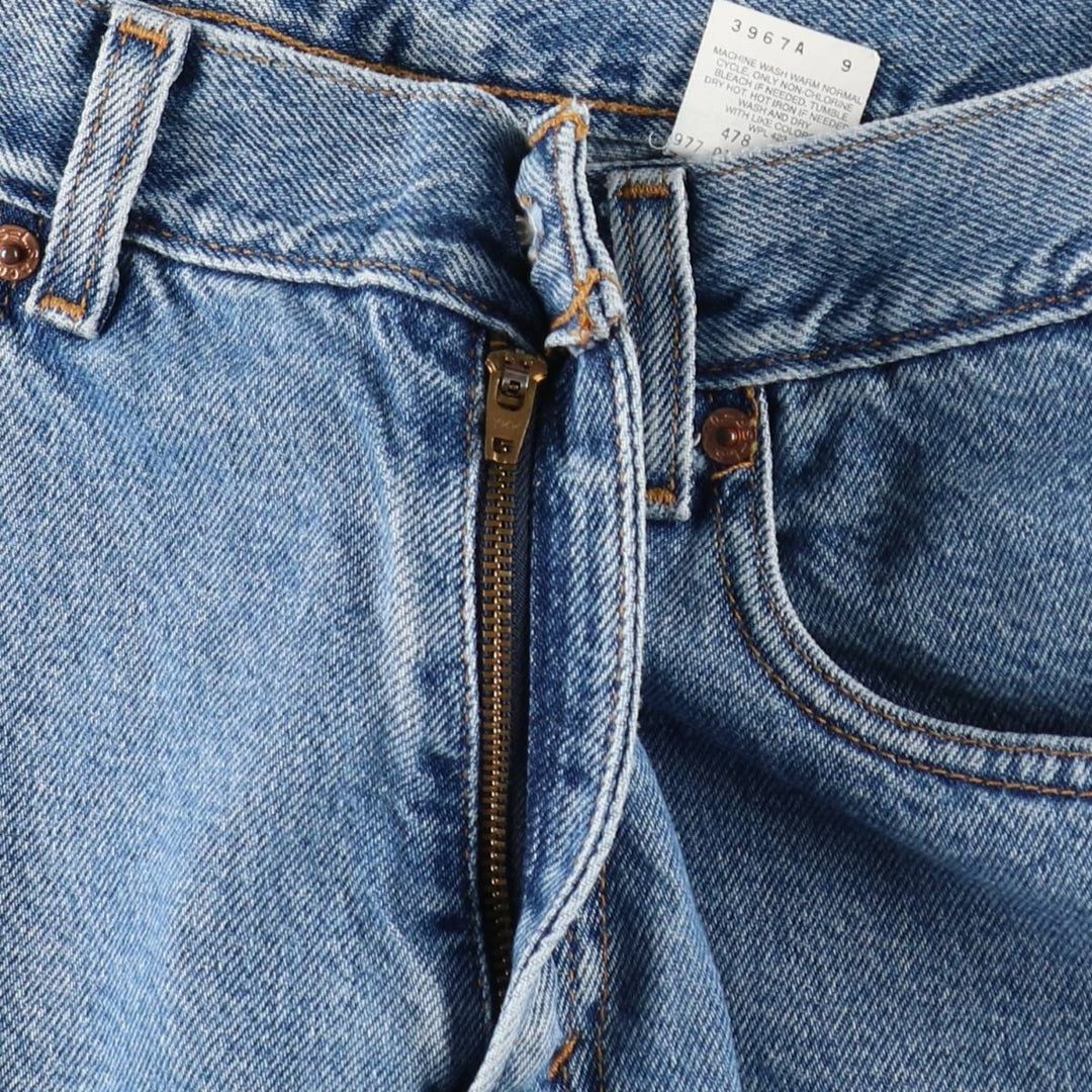 2000'S Levi's denim shorts, women's size L (equivalent to W28). cotton blue type Vintage Second Hand